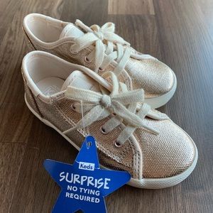 Keds rose gold toddler 8